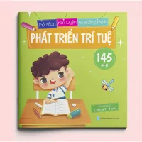 Sách - Phát triển trí tuệ (145 câu đố) - Dành cho trẻ 2-4 tuổi - NXB Hà Nội