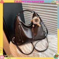 Túi xách đeo vai đeo kiểu balo 2trong1 họa tiết khóa dọc 1bên thời trang Hàn Quốc Thanhthushop68 103