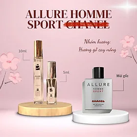 Tinh dầu nước hoa dạng xịt 5ml & 10ml Allure Sport Cha..nel (mùi nam) mạnh mẽ, thể thao
