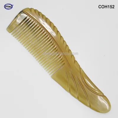 Lược sừng xuất Nhật (Size: M - 16,5cm) Lược đuôi thon nhỏ gọn - Horn Comb of HAHANCO - Chăm sóc tóc - COH152