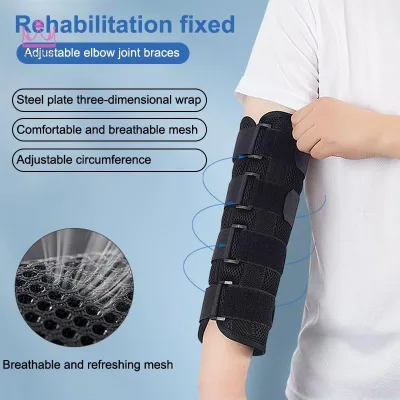 Maxrrh 1 Khuỷu Tay Cố Định Hỗ Trợ Cánh Tay Trên Gãy Nẹp Đột quỵ Huyết Bàn Trẻ Em Và Người Lớn Phục Hồi Chức Năng Thiết Bị Đào Tạo Mới