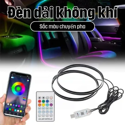 Điều khiển từ xa, trang trí nội thất, uốn cong silicone, USB, RGB, ô tô, LED, đèn