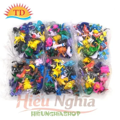 Set 24-120 Mô Hình Đồ Chơi Pokemon Mini Dễ Thương 2-4cm