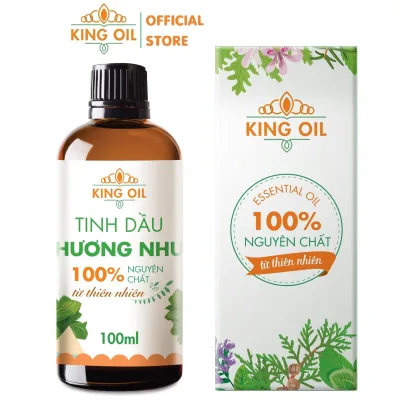 Huong Nhu Essential Oil 100ml, Pure Organic from Nature, Fragrant for Rooms, Room Steaming, Relaxing, Repels Mosquitoes, Hair Care - Kingoil