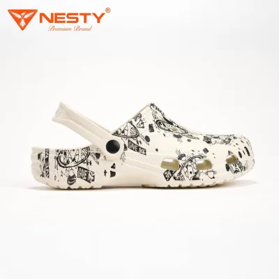 Dép Sục NESTY Họa Tiết Cá Tính Chất Liệu EVA Cao Cấp Siêu Nhẹ Đế Mềm 4cm