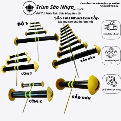 Sáo diều nhiều dòng âm full nhựa phiên bản mới