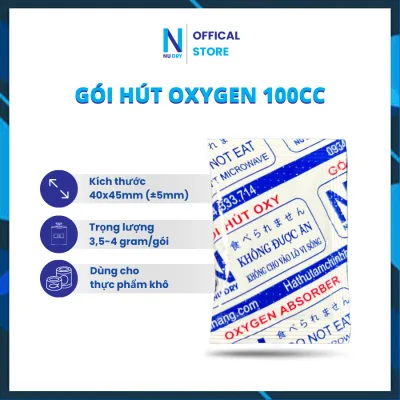 Oxygen 100Cc Nu Dry Food Dehumidifier Pack for Mooncakes, Cakes, and Dried Fish to Preserve the Delicious Flavor.