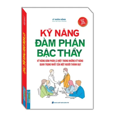 Sách - Kỹ Năng Đàm Phán Bậc Thầy (Sách Bản Quyền)