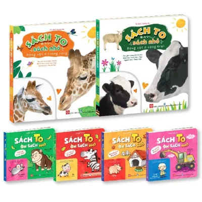 Sách thiếu nhi - Sách to ôm sách nhỏ ( nhiều chủ đề )