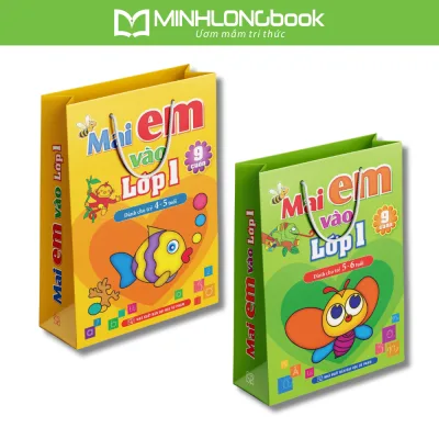 Sách: Combo Mai Em Vào Lớp 1 - Dành Cho Trẻ 4-5 Tuổi Và 5-6 Tuổi (9 Cuốn)