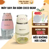 Máy Xay Ăn Dặm Cho Bé Coco Bear 8 Lưỡi, Cối Thủy Tinh 300ml, Xay Thịt, Cháo, Sinh Tố, Rau Củ Đa Năng