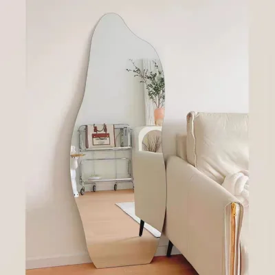 Gương Dercor Hình Hạt Đâu ,treo tường Gương Soi Nội Thất T-A