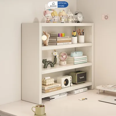Kệ gỗ decor bàn làm việc, kệ sách mini gỗ mdf phủ melamin chống xước Modzi - MD17