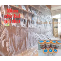 Nilon che bụi nội thất đa năng, che chắn sơn, phủ đồ, chống ẩm mốc, bọc hàng, Có đầu dán dính