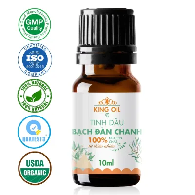 Pure Natural Eucalyptus Lemon Essential Oil, Fragrant for Rooms, Room Steaming, Relaxing, Repels Mosquitoes, Disinfects, Relieves Colds, Cares for Hair - Kingoil