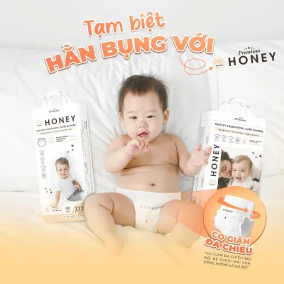 BỈM DÁN/QUẦN HONEY ĐỦ SIZE CHO BÉ