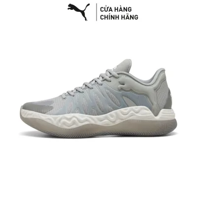 Giày Thể Thao PUMA Unisex HALI 1 Gray Echo-Feather Gray Màu Xám
