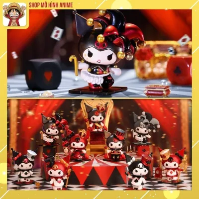 Mô Hình Chính Hãng Nhân Vật Sanrio Kuromi Poker Kingdom, Mô Hình Cao Cấp,Thích Hợp Decor Trang Trí, Bộ Sưu Tập Nhân Vật