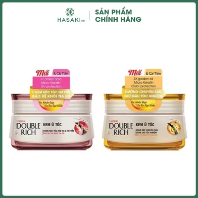 Kem Ủ Tóc Double Rich Chăm Sóc Tóc Khô Xơ & Hư Tổn 150g Hasaki Sản phẩm chính hãng