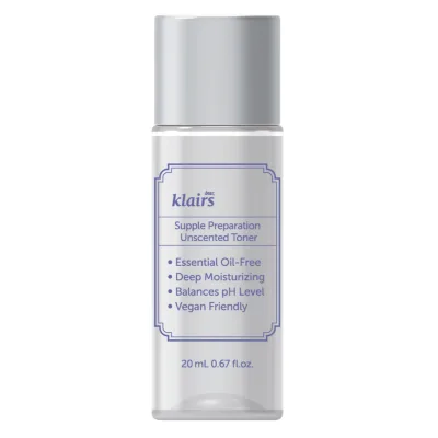 1pcs Nước hoa hồng Dear, Klairs 20ml