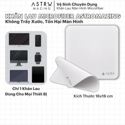 Polishing Cloth V2 Khăn lau Microfiber AstroMazing cho màn hình điện thoại iPad Macbook