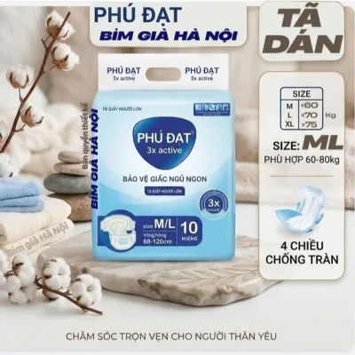 Bỉm PHÚ ĐẠT ML10 XL10 Ánh Dương #bỉm phú đạt #tã phú đạt #phú đạt #tã phú đạt #bỉm phú đạt #phú đạt