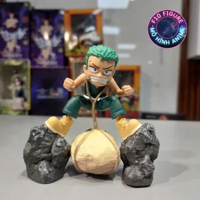 Mô hình Zoro khi còn bé tập luyện - Mô hình One Piece khi còn bé tập luyện Cao 15CM - Hàng Nét đẹp