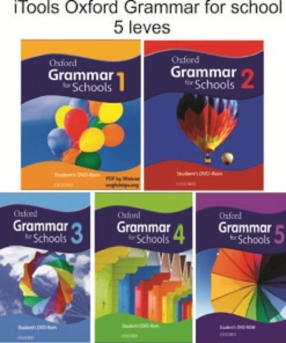 Oxford grammar for schools màu ( tặng kèm audio)