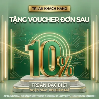 Mã Giảm 10% Điện Tử Cho Đơn Hàng Kế Sau