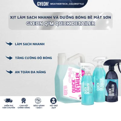 Dung Dịch Bảo Dưỡng Nhanh Bề Mặt Sơn Gyeon Q2M Quick Detailer Hiệu Quả Vượt Trội 400ml/1000ml/4000ml