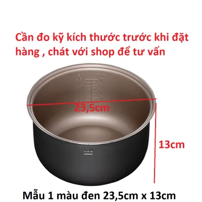 Lòng Nồi Cơm điện,Ruột Nồi Cơm điện 1.8L Lòng nồi thay thế Phù Hợp Cho Nồi 1.8L Phụ Kiện Chính Hãng