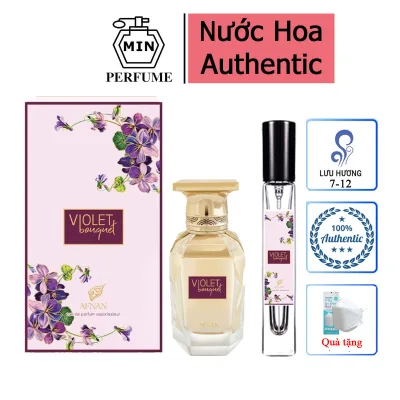 Nước hoa Nữ Dubai Afnan Violet Bouquet Edp - mùi giống mfk540 đến 90%, mùi hương sang trong lôi cuốn, chai chiết 5-10-20ml