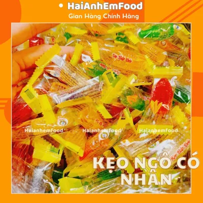500GR Kẹo Bắp Có Nhân, Kẹo Ngô Có Nhân, Kẹo Bắp Dẻo, Kẹo Ngô Dẻo, Bánh Kẹo Tết