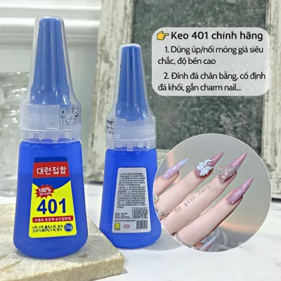 401 Keo dán nghệ thuật làm móng, Dụng cụ nghệ thuật làm móng cho các cửa hàng nghệ thuật làm móngH