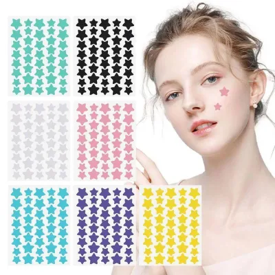 🎀yunqi🎀Miếng Dán Mụn Cute Ngôi Sao Thoáng Khí Nhiều Màu Sắc Hình