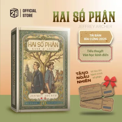 Sách Hai số phận bìa cứng TB 2025, tặng Travel Ticket, Tiểu Thuyết Kinh Điển 2 số phận - 2H Books