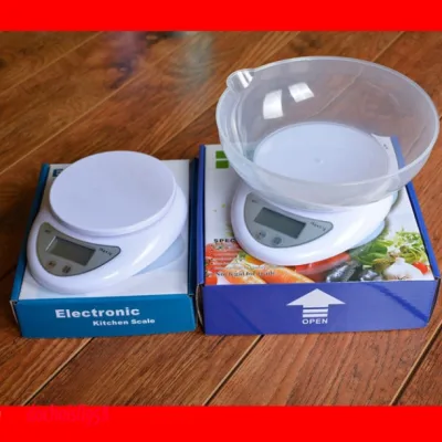 Cân điện tử mini nhà bếp 5kg Dụng Cụ Nhà Bếp-Cân điện tử mini B-05