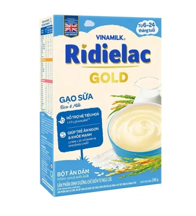 Vinamilk Ridielac Rice Milk Baby Food Powder (200g)