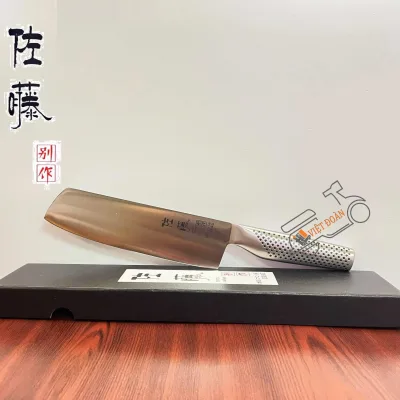 Dao Thái SATO ĐẲNG CẤP SIÊU BÉN [Mũi Vuông] MẪU MỚI - Công Nghệ ĐÚC NGUYÊN KHỐI NHẬT BẢN. Dụng cụ nhà bếp thái Sashimi, Phi lê mỏng - HÀNG NỘI ĐỊA NHẬT