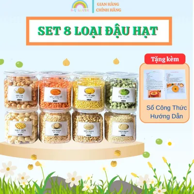 Set Hạt Dinh Dưỡng Nấu Cháo Cho Bé Ăn Dặm Hũ 100gr Tiện Lợi