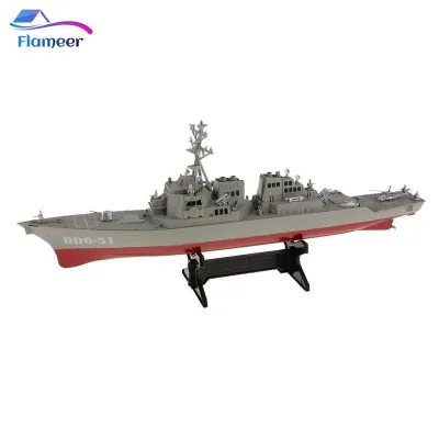 Tàu chiến tỷ lệ 1: 350 USS Burke Bộ sưu tập mô hình thuyền trang trí