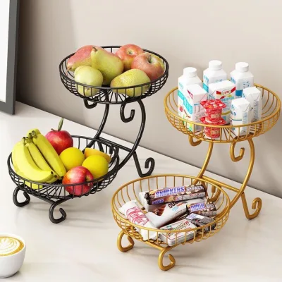 Khay Trái Cây Cao Cấp Phong Cách Nhẹ Sang | Kệ Đựng Kẹo Bánh, Đồ Ăn Vặt | Decor Bàn Trà, Bàn Ăn Phòng Khách