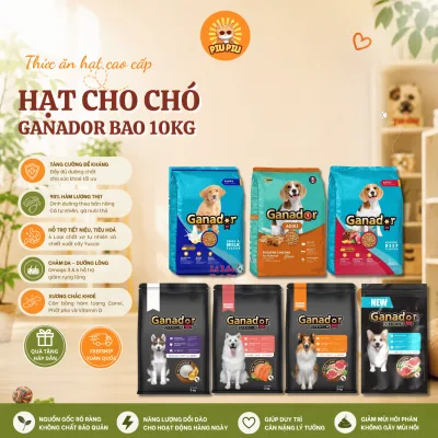 Hạt Cho Chó Ganador, Thức Ăn Hạt Cho Chó Nhiều Vị Giúp Phát Triển Cơ Xương Và Hệ Miễn Dịch - PiuPiuPet