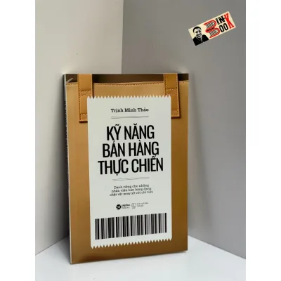 Sách - Kỹ năng bán hàng thực chiến - Trịnh Minh Thảo - Alpha Books - Nhà xuất bản Thế Giới.