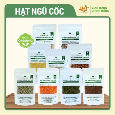 Hạt Dinh Dưỡng Các Loại, Hạt Đậu Hữu Cơ Làm Sữa Hạt, Hạt Ăn Dặm Nấu Cháo Cho Bé, Làm Ngũ Cốc