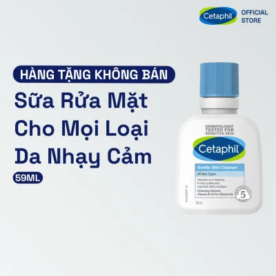 Sữa rửa mặt dịu lành cho da nhạy cảm Cetaphil Gentle Skin Cleanser 59ml