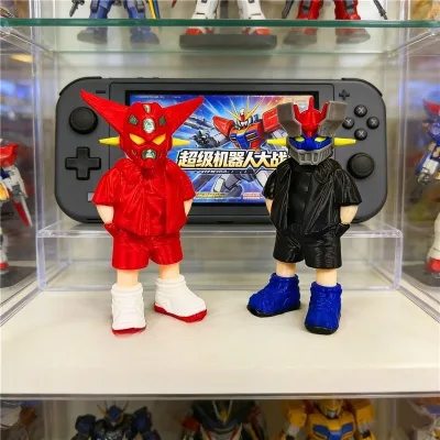 Robot vs. Geta God 3D In Hình Hành Động Các Bức Tượng Nhỏ Ô Tô Để Bàn Thủ Công Trang Trí Đồ Chơi Hoạt Hình Dễ Thương Mô Hình Hoạt Hình Bộ Sưu Tập Búp Bê Quà Tặng Năm Mới Cho Trẻ Em