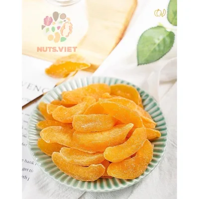 Đào vàng sấy dẻo 400G - Đồ Ăn Vặt Ngon - ăn vặt shop Haimy