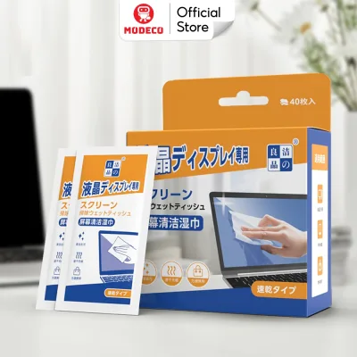 Khăn Lau Màn Hình Modeco, Khử Khuẩn Vệ Sinh Màn Hình Điện Thoại, Máy Tính Bảng - Làm Sạch, Bảo Vệ, Không Để Lại Vết