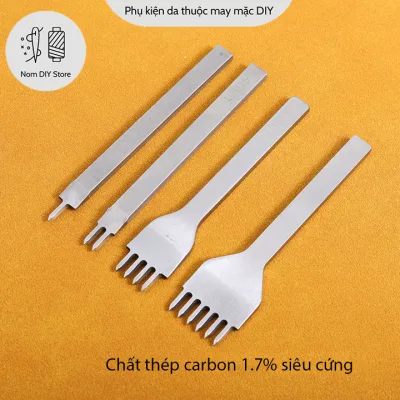 3mm 4mm size 1 2 4 6 teeth superhard carbon steel sealant spreader remover tool DIY handmade wallet handbag